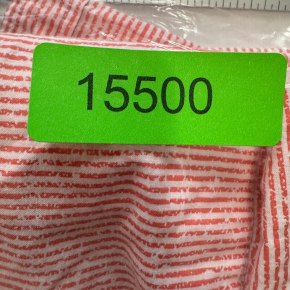 Point Zero Men's‎ CLASSIC FIT GOLD Short Sleeve Button Up Shirt Peach/White 2X - Picture 14 of 14